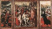 VERSPRONCK, Jan Cornelisz Triptych of the Micault Family oil painting picture wholesale